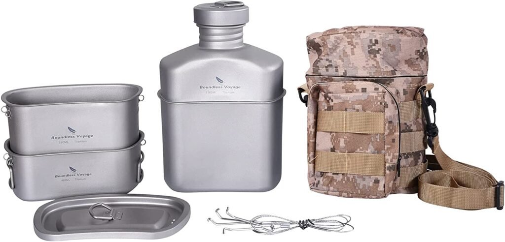 Best for Solo Campers Boundless Voyage Titanium Set