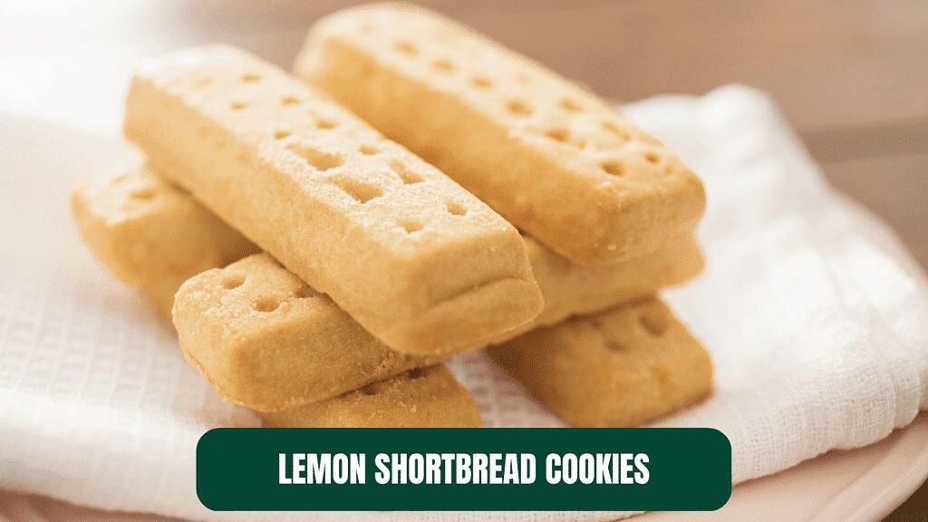 Lemon Shortbread Cookies