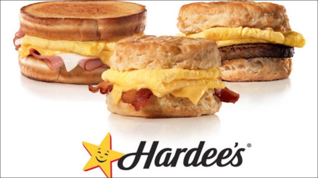 Hardee's Breakfast Hours Menu