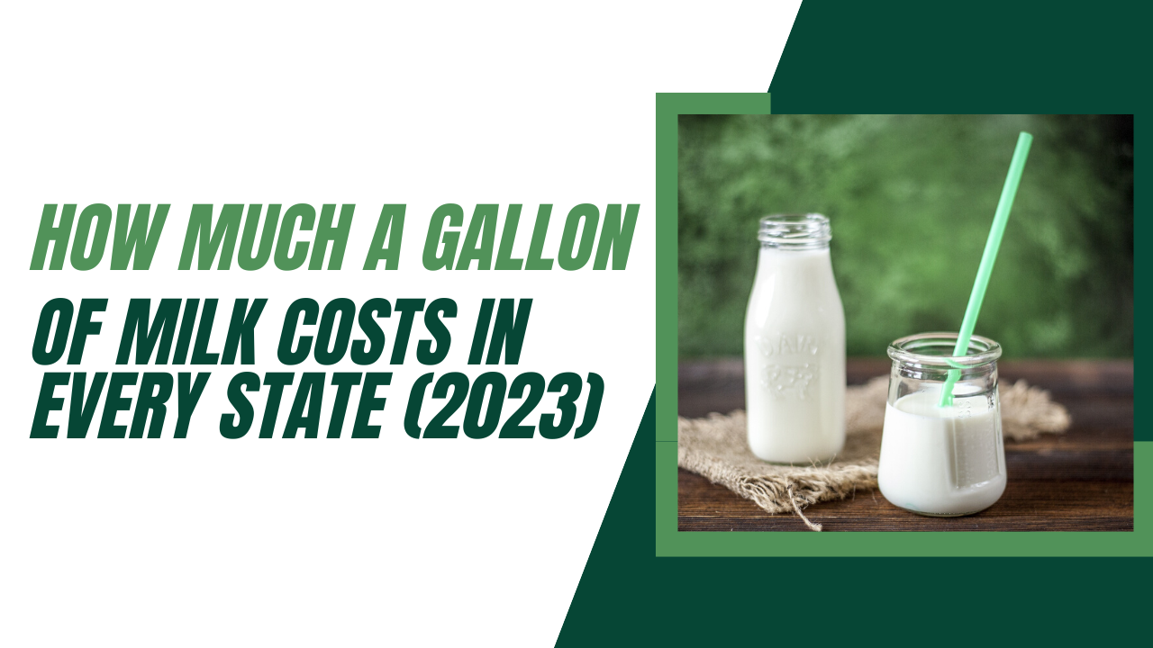 How Much is a Gallon of Milk Costs in Every State