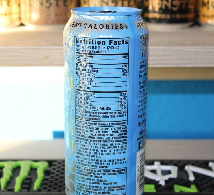 Monster Energy Drink Ingredients